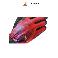 LEKI - NEOTRAIL STORM - Red - Violet Neon Yellow